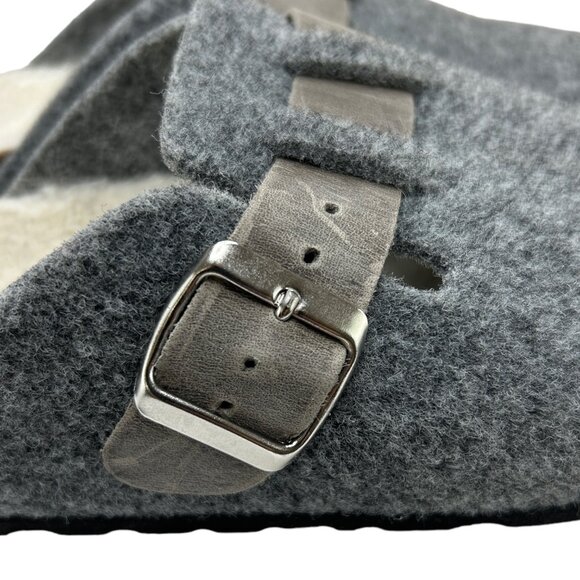 Bio-Gold Felt Slip-On Mules Clogs NWT (11) - Picture 10 of 16